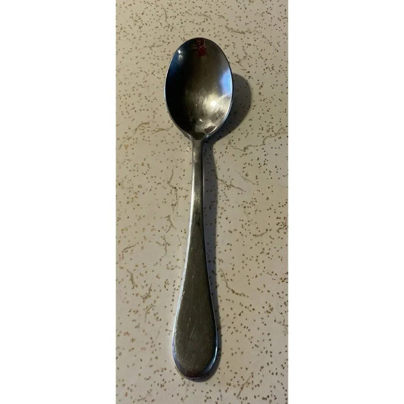 ICARUS Oneida‎ Stainless Steel Flatware Serving Spoon Round Bottom Heavy - Picture 1 of 4